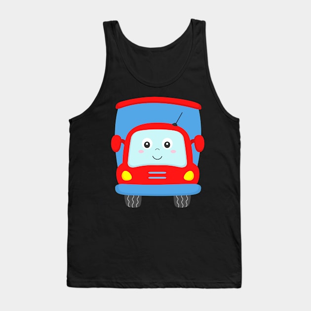 Heavy Truck Lorry Tank Top by samshirts